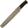 Туристический нож MR.BLADE OWL BLACKWASH сталь 8Cr14MoV, рукоять Olive TPR MB101